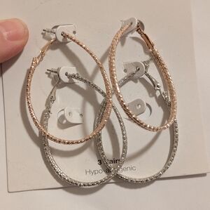 Earrings, never worn